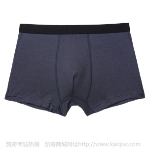 纯色竹纤维男士内裤批发莫代尔男内裤四角平角裤透气舒适裤衩C5