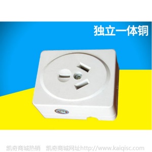 抗冲击阻燃16A柱空调插座TS-11  墙壁开关 家居电工电料