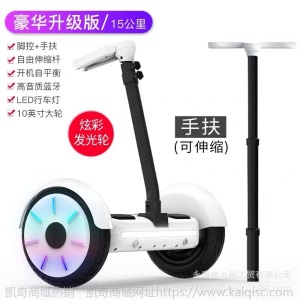 厂家直销一体平衡车电动10寸发光轮成人两轮体感车儿童代步平衡车
