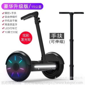 厂家直销一体平衡车电动10寸发光轮成人两轮体感车儿童代步平衡车