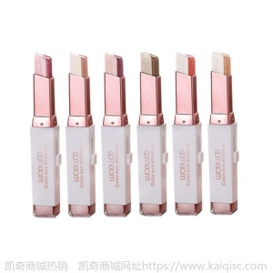 正品WODWOD丝绒渐变双色眼影棒 撞色珠光眼影 眼部修饰眼影笔3.8g