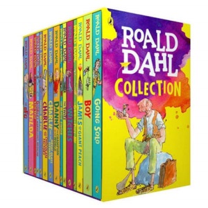 Roald Dahl 罗尔德达尔童书15册套装 英文原版儿童图书章节桥梁书