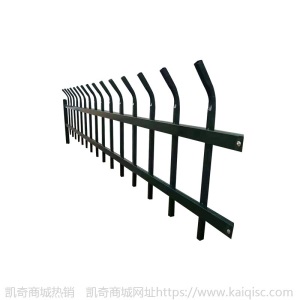 【锌钢草坪护栏】绿化隔离折弯栅栏绿植防护锌钢草坪护栏公园护栏
