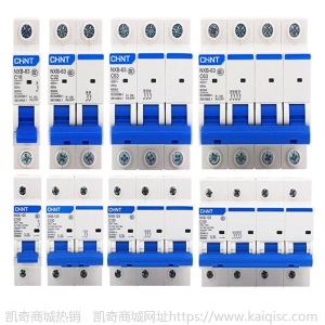 正泰电器空气开关断路器DZ47升级版NXB系列1P2P3P4P10A-125A供应