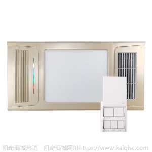 批发浴霸灯集成吊顶排气扇照明一体暖风机浴室卫生间取暖风暖浴霸