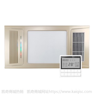 批发浴霸灯集成吊顶排气扇照明一体暖风机浴室卫生间取暖风暖浴霸
