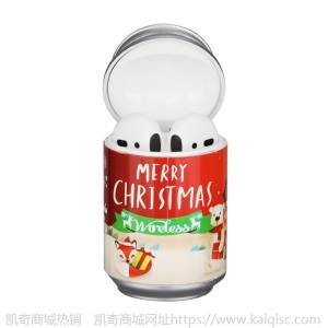 易拉罐无线耳机 tws双耳降噪立体声触控蓝牙耳机适用安卓苹果手机
