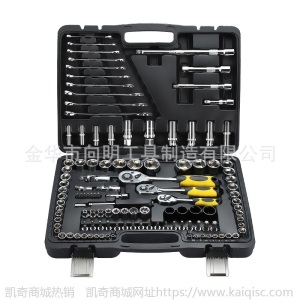 汽修工具套装 汽保五金工具箱 棘轮扳手套筒手动随车汽车组合组套