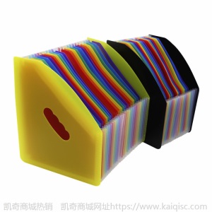 凯奇迷你新款文件管理架24层彩虹风琴包伸缩桌面收纳多层分类夹