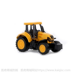 凯奇爆款直销挖掘机滑行合金车模型 儿童玩具迷你套装合金工程车