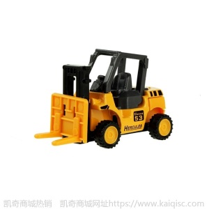 凯奇爆款直销挖掘机滑行合金车模型 儿童玩具迷你套装合金工程车