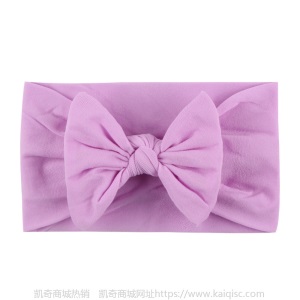婴儿宝宝发饰 柔软舒适尼龙蝴蝶结 儿童饰品 可爱公主发带
