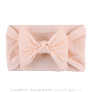 婴儿宝宝发饰 柔软舒适尼龙蝴蝶结 儿童饰品 可爱公主发带