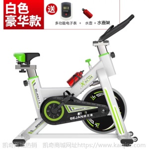 舒尔健09豪华款室内动感单车超静音健身车家用脚踏车运动健身器材
