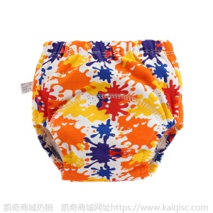 2020宝宝训练裤可洗8层棉质纱布学习裤婴幼儿透气隔尿防水布尿裤