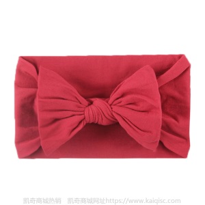 婴儿宝宝发饰 柔软舒适尼龙蝴蝶结 儿童饰品 可爱公主发带