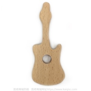 儿童抖音益智早教创意新磨牙安抚玩具榉木卡通动物磨牙棒婴儿牙胶