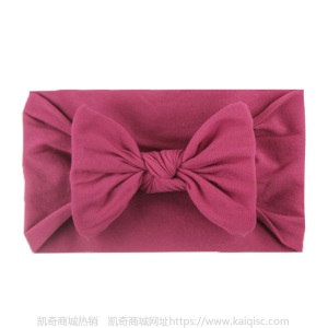 婴儿宝宝发饰 柔软舒适尼龙蝴蝶结 儿童饰品 可爱公主发带