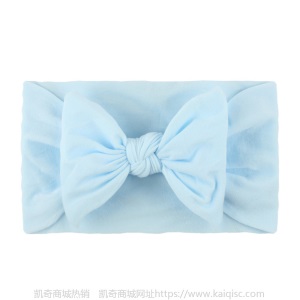 婴儿宝宝发饰 柔软舒适尼龙蝴蝶结 儿童饰品 可爱公主发带