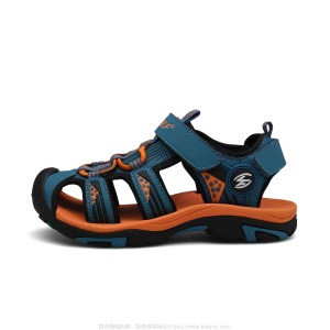 凯奇供应童鞋夏季大码儿童凉鞋包头男童凉鞋沙滩鞋批发kids shoe