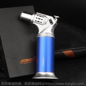Jobon中邦新品直冲打火机 创意台式充气高温喷枪雪茄点火器批发
