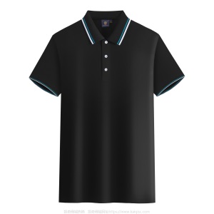【优选】polo衫工作服装定制短袖 翻领t恤logo企业工衣订做文化衫