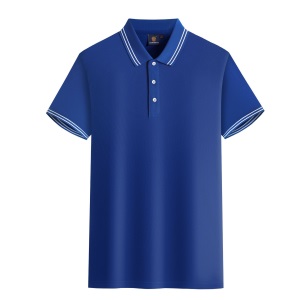 【优选】polo衫工作服装定制短袖 翻领t恤logo企业工衣订做文化衫
