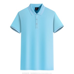 【优选】polo衫工作服装定制短袖 翻领t恤logo企业工衣订做文化衫