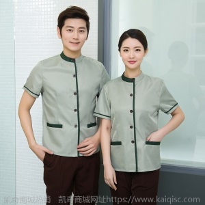 保洁工作服短袖保洁服夏装酒店清洁工宾馆客房服务员服装厂家直销