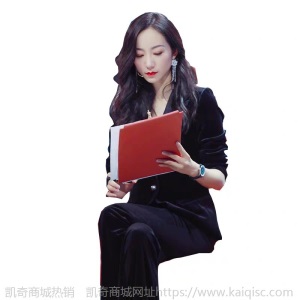 西服套装女韩版明星同款休闲气质时尚职业黑色西装热销两件套