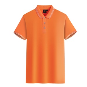 【优选】polo衫工作服装定制短袖 翻领t恤logo企业工衣订做文化衫