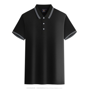【优选】polo衫工作服装定制短袖 翻领t恤logo企业工衣订做文化衫