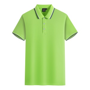 【优选】polo衫工作服装定制短袖 翻领t恤logo企业工衣订做文化衫