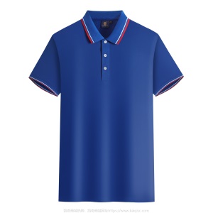 【优选】polo衫工作服装定制短袖 翻领t恤logo企业工衣订做文化衫