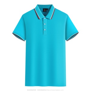 【优选】polo衫工作服装定制短袖 翻领t恤logo企业工衣订做文化衫