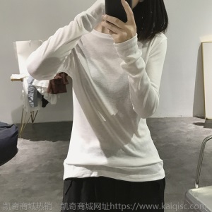 9.9包邮打底衫女2020秋冬韩版新款长袖T恤女内搭上衣女装一件代发