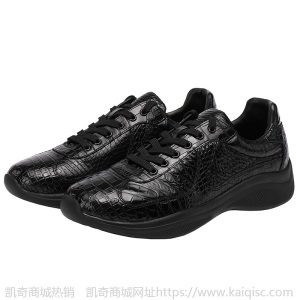 厂家批发真皮全鳄鱼肚皮男鞋商务休闲鞋内增高运动皮鞋鞋子旅游鞋