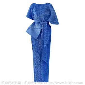 2021夏装新款俩件套气质款女装 修身长款晚会时尚褶皱连衣裙批发