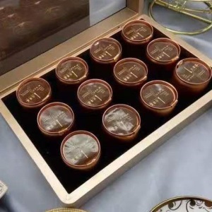 冬虫夏草小罐茶 礼盒装石斛灵芝养生茶 虫草茶 虫草小罐茶 礼盒装