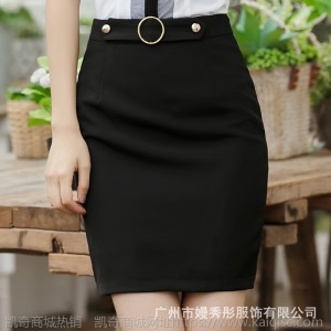 职业衬衫女夏装2019新款韩版OL气质正装工作服修身拼色衬衣寸8808