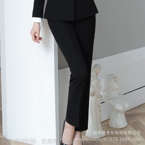职业装女裙套装秋时尚气质女神范2019上班通勤正装酒店客服工作服