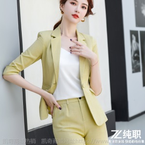 西装套装女韩版2020春夏季气质正装外套职业女神范时尚名媛小西服