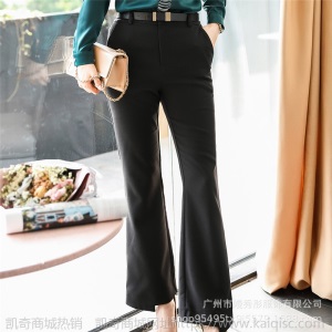 立领衬衫女长袖职业装正装韩范时尚工作服2019新款打底白色衬衣秋