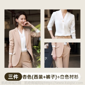 职业装女套装春秋季2019新款ol气质白领西装套装裙正装工作服批发