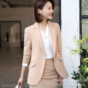 职业装女套装春秋季2019新款ol气质白领西装套装裙正装工作服批发
