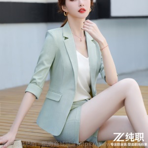 西装套装女韩版2020春夏季气质正装外套职业女神范时尚名媛小西服