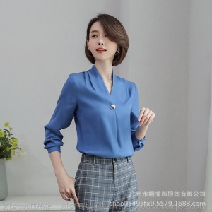格子西装外套女2019秋冬季新款韩版时尚职业套装女正装工作服批发