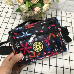 批发地摊包斜挎包女士休闲帆布妈咪包单肩包老年人花布包