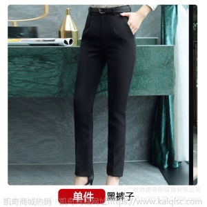 2019春秋新款长袖红色衬衫女职业装工作服韩版立领白色长袖衬衣女