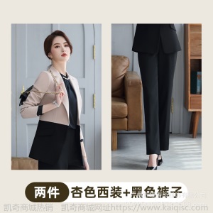 纯职春秋工作服女气质ol职业装2019新款西装套装修身商务正装套裤